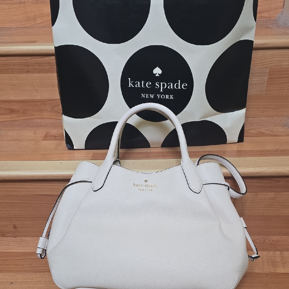 Kate Spade Ivory Satchel Bag